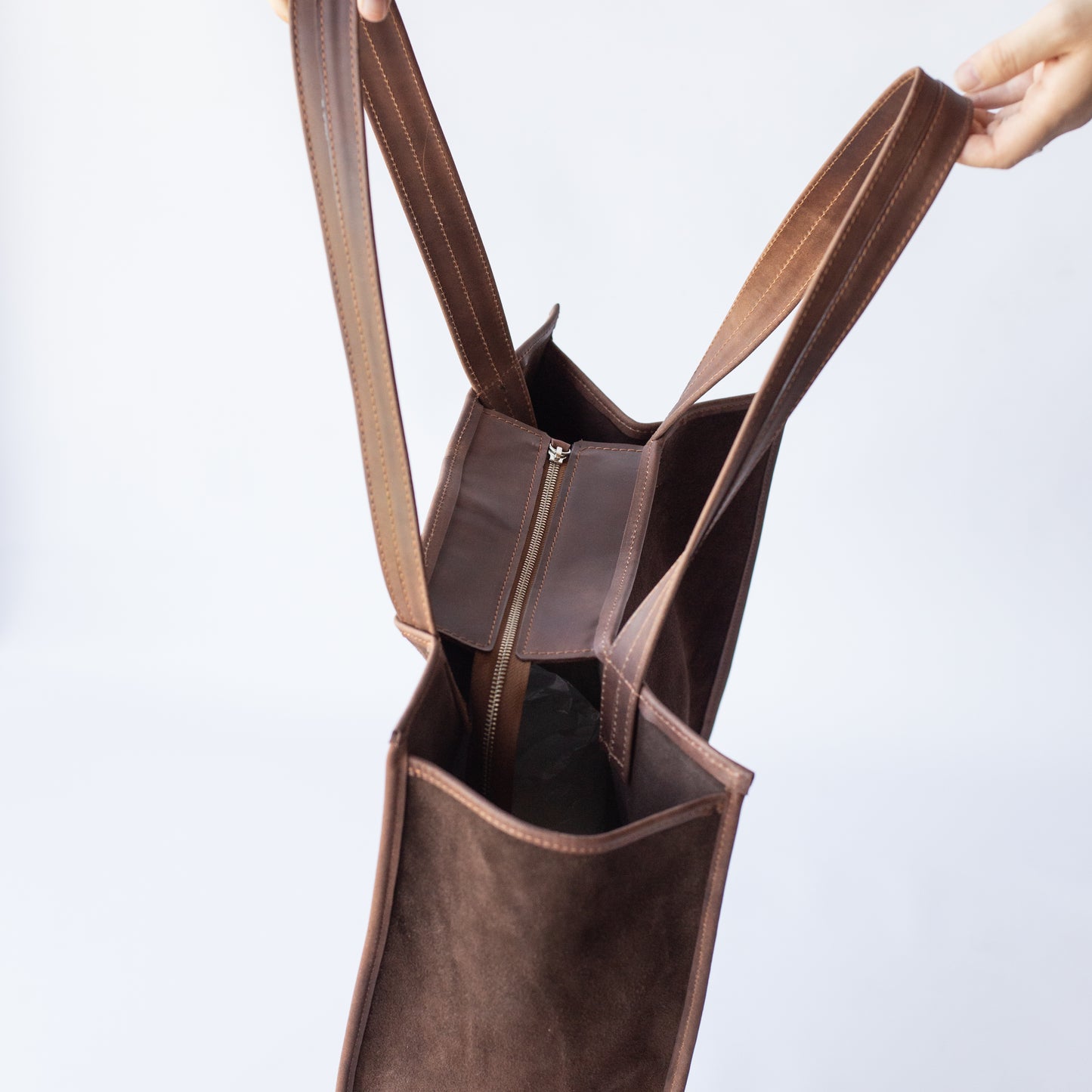 Cartera gamuza Justa