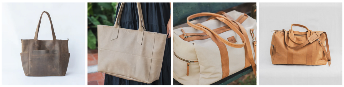 Bolsos de cuero Mandawa: diseñados para acompañarte a donde vayas