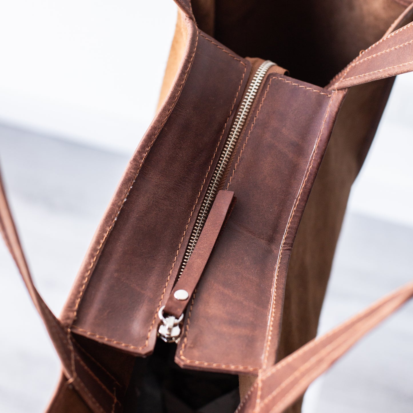 Cartera gamuza Justa