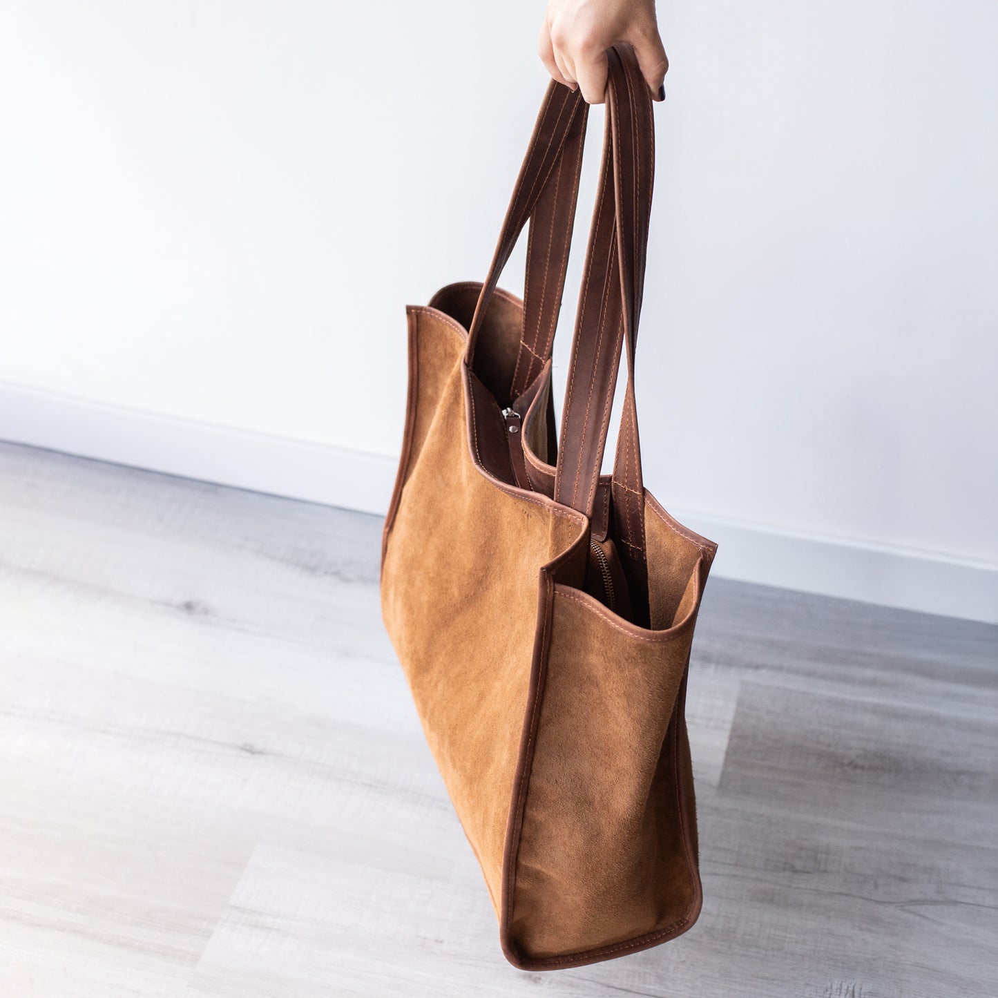 Cartera gamuza Justa