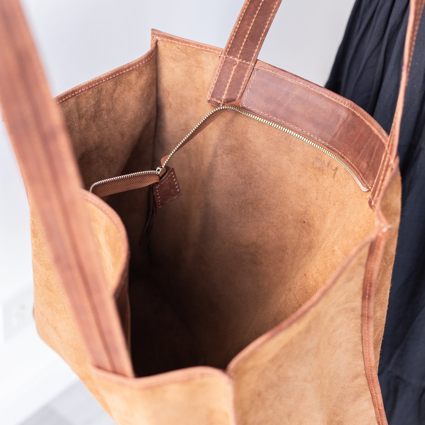 Cartera gamuza Justa