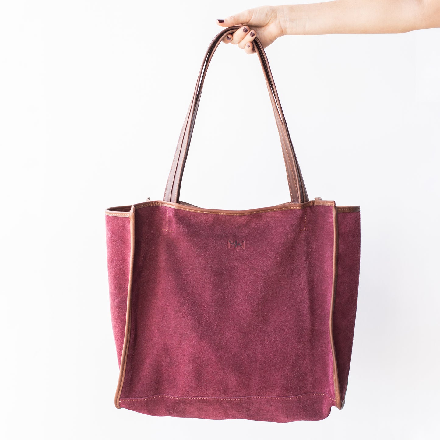 Cartera gamuza Justa