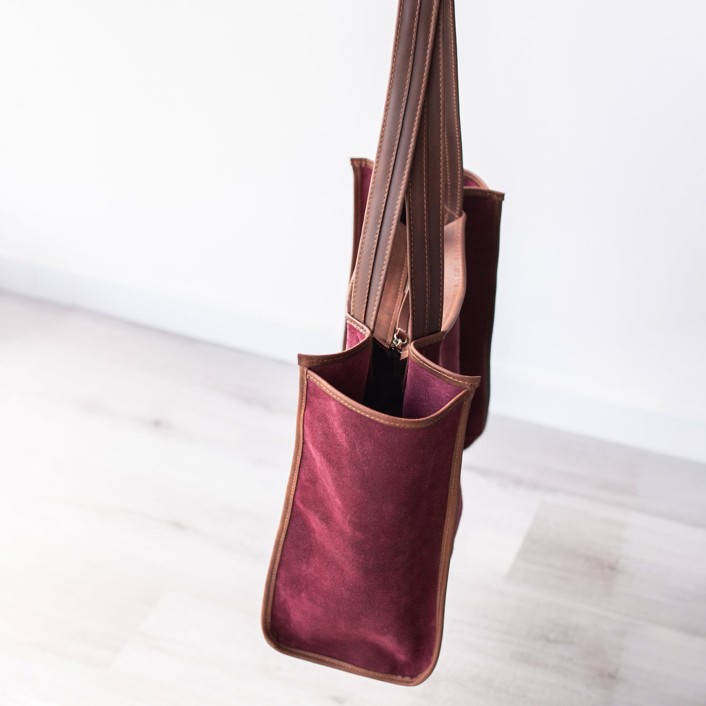 Cartera gamuza Justa