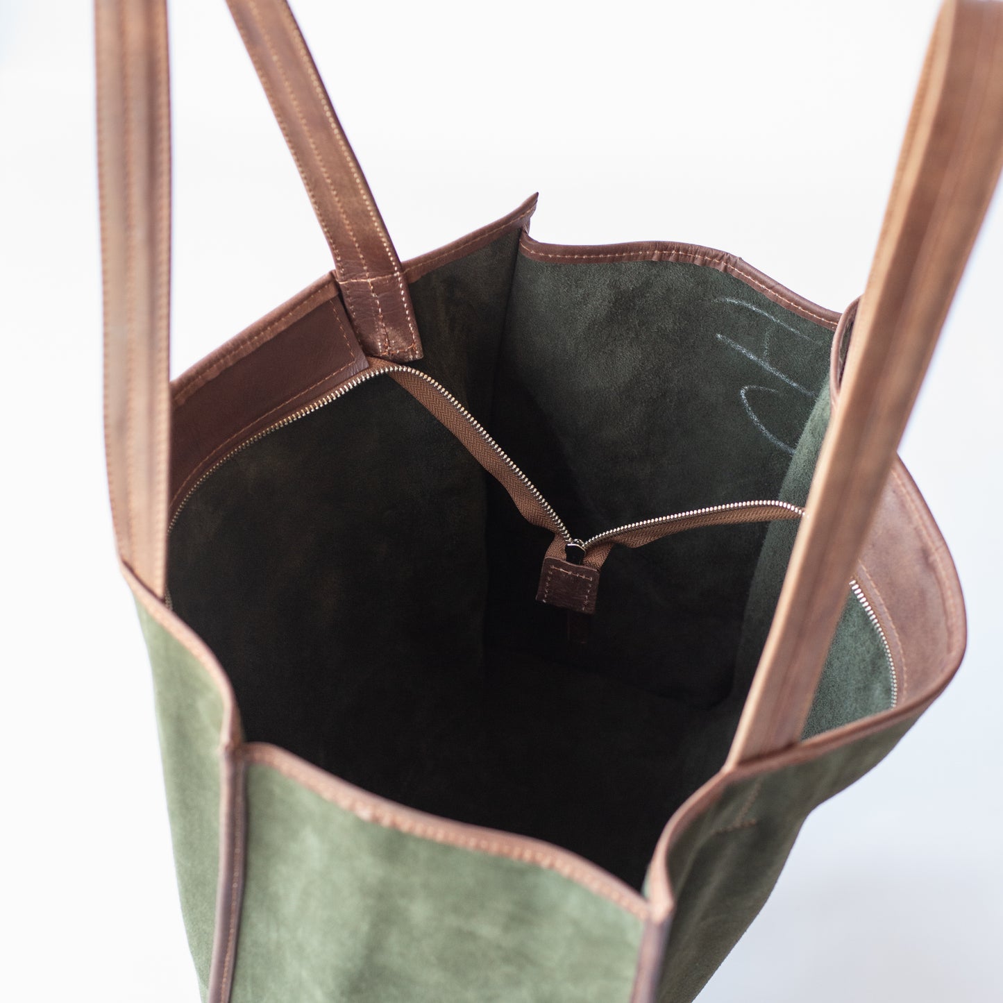 Cartera gamuza Justa