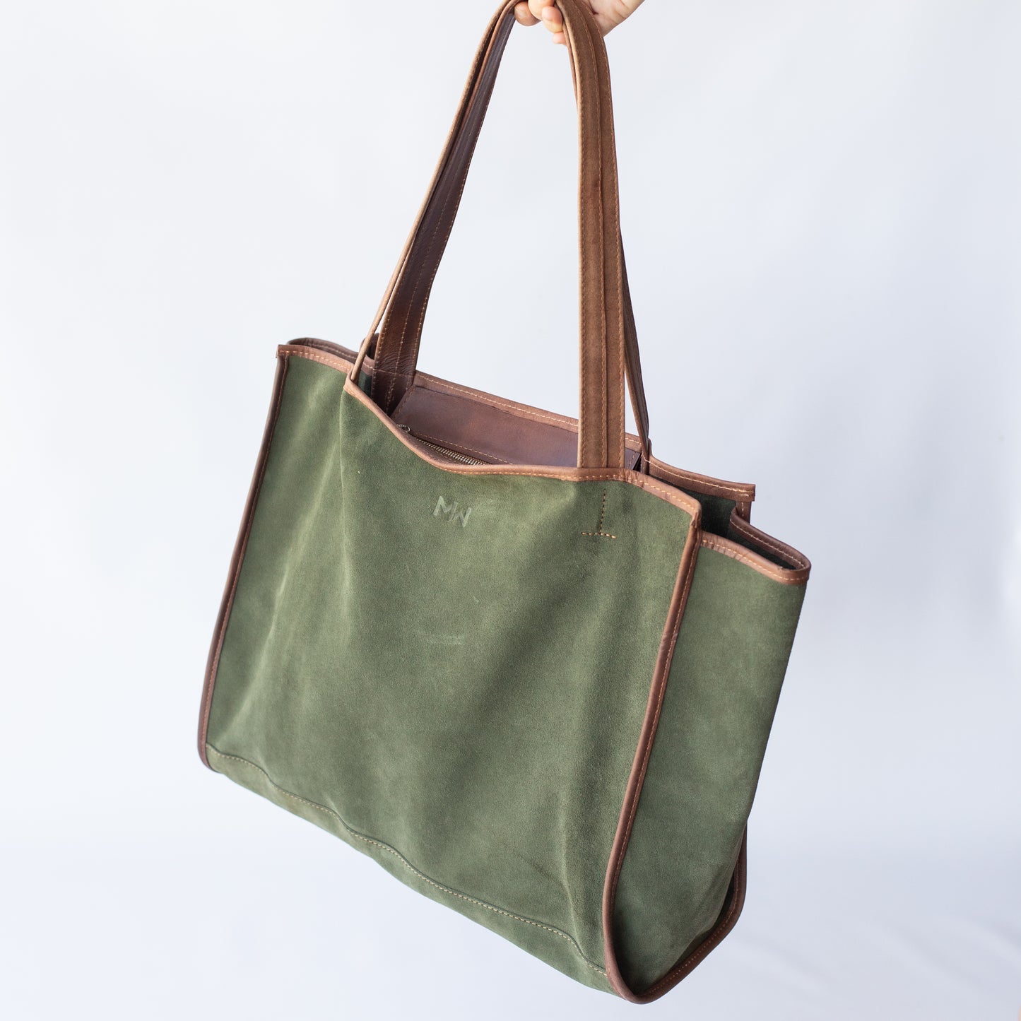 Cartera gamuza Justa